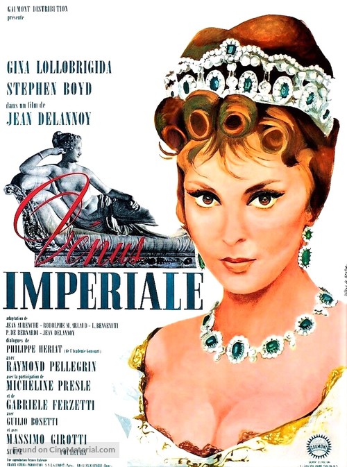 Venere imperiale - French Movie Poster