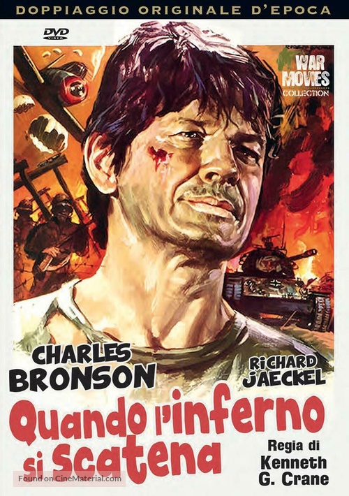 When Hell Broke Loose - Italian DVD movie cover