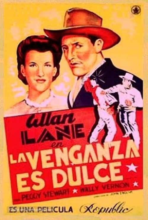 Silver City Kid - Argentinian Movie Poster