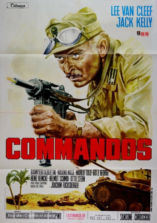 Commandos - Italian Movie Poster