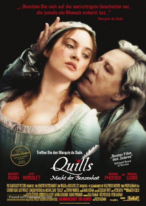 Quills - German Movie Poster