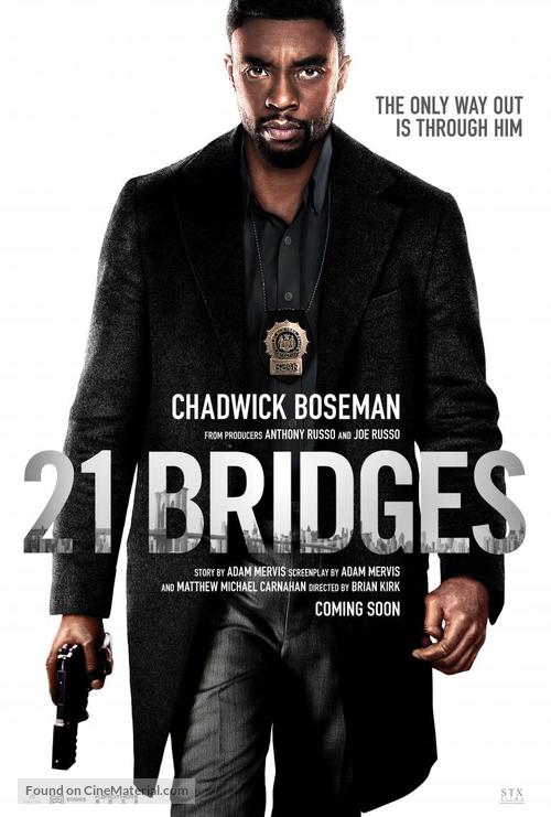 21 Bridges - South African Movie Poster
