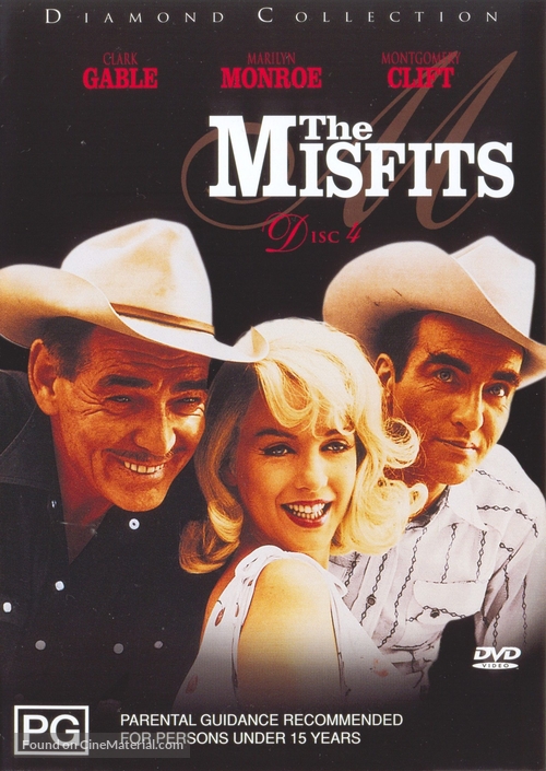 The Misfits - Australian DVD movie cover