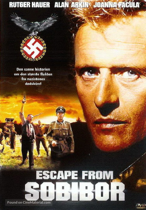 Escape From Sobibor - Norwegian Movie Cover