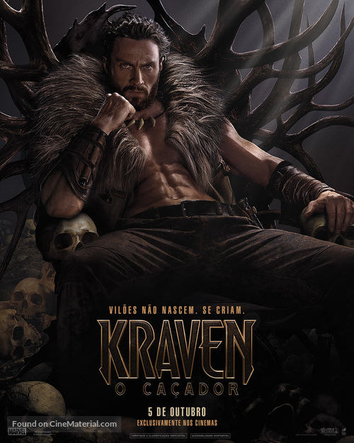 Kraven the Hunter - Brazilian Movie Poster