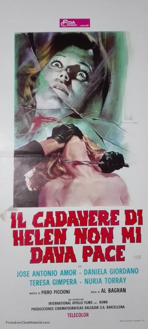 La casa de las muertas vivientes - Italian Movie Poster