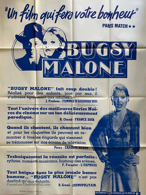 Bugsy Malone - French poster