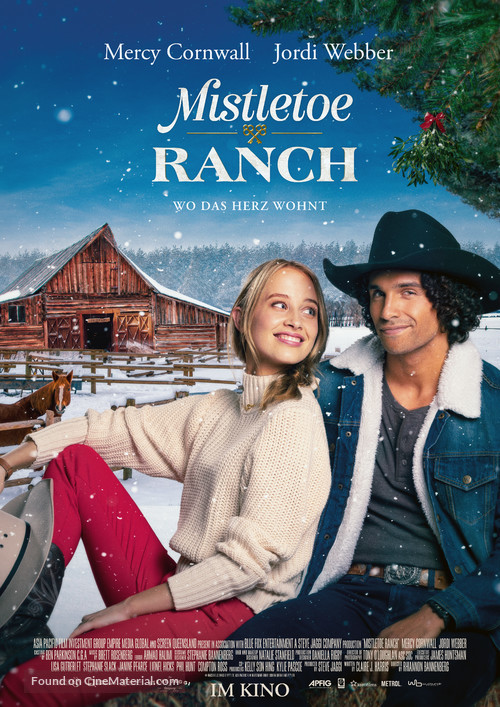 Mistletoe Ranch - German Movie Poster