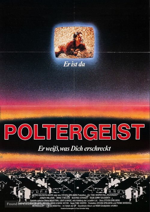 Poltergeist - German Movie Poster