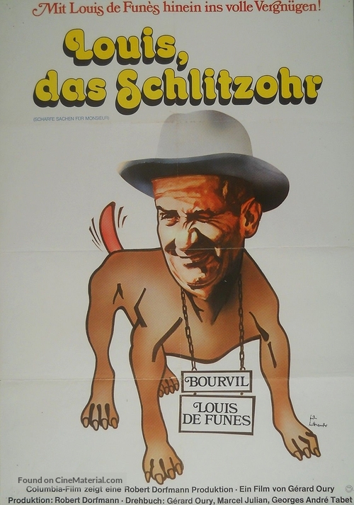 Corniaud, Le - German Movie Poster