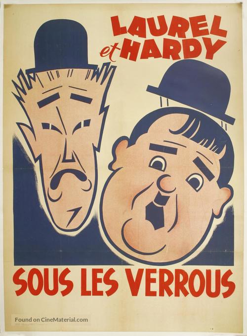 Pardon Us - French Movie Poster