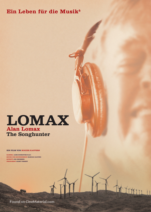 Lomax the Songhunter - German poster