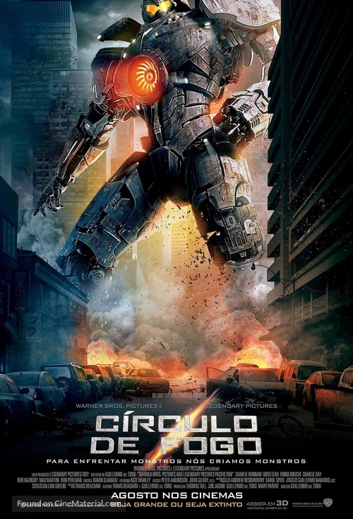 Pacific Rim - Brazilian Movie Poster