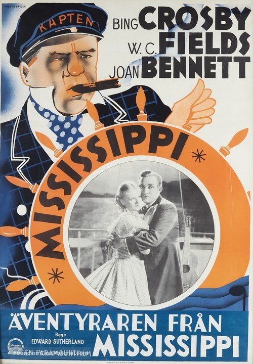 Mississippi - Swedish Movie Poster