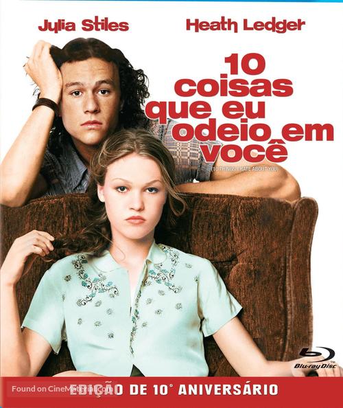 10 Things I Hate About You - Brazilian Blu-Ray movie cover
