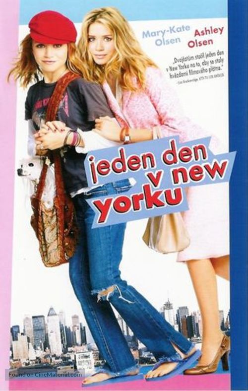 New York Minute - Czech VHS movie cover