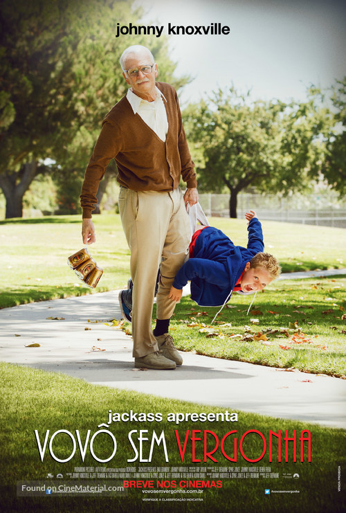 Jackass Presents: Bad Grandpa - Brazilian Movie Poster