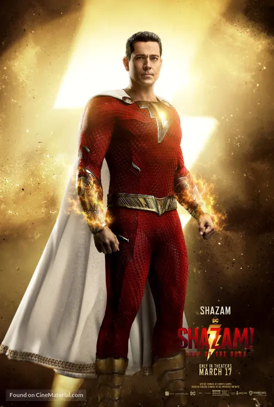 Shazam! Fury of the Gods (2023) movie poster