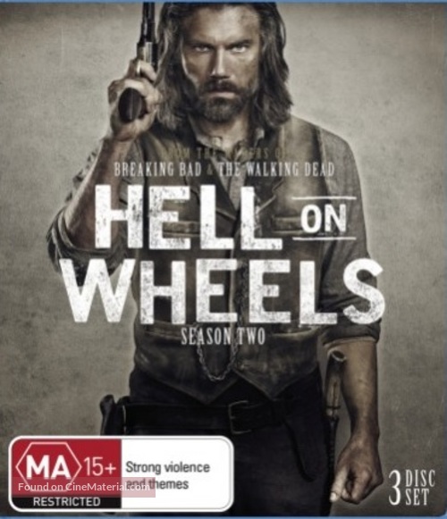 &quot;Hell on Wheels&quot; - New Zealand Blu-Ray movie cover