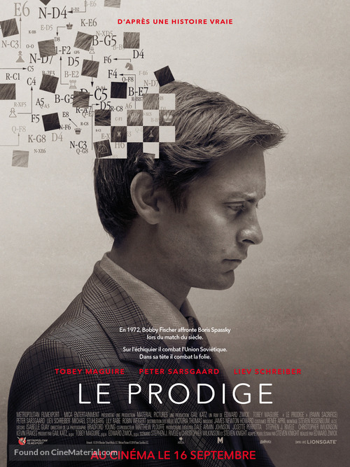 Pawn Sacrifice - French Movie Poster
