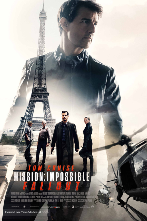 Mission: Impossible - Fallout - Danish Movie Poster