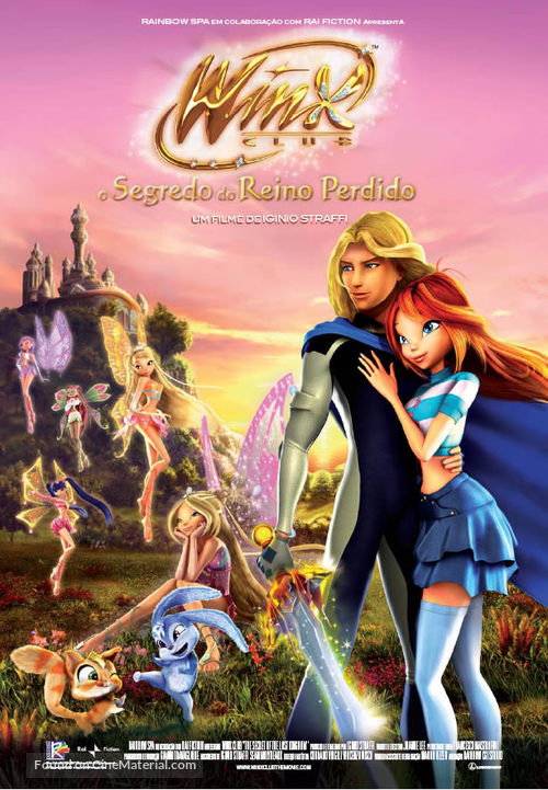 Winx club - Il segreto del regno perduto - Portuguese Movie Poster