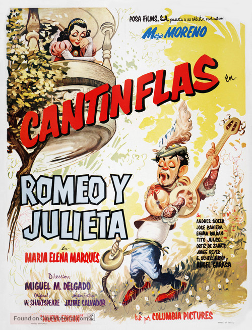 Romeo y Julieta - Mexican Movie Poster