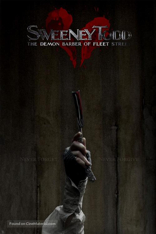 Sweeney Todd: The Demon Barber of Fleet Street - British Movie Poster