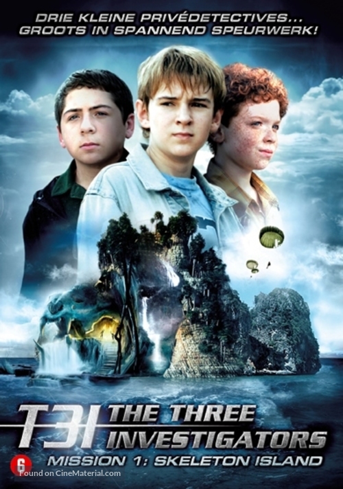 The Three Investigators and the Secret of Skeleton Island - Dutch Movie Cover