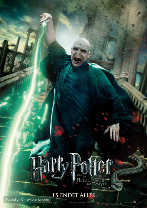 Harry Potter and the Deathly Hallows - Part 2 - German Movie Poster