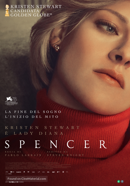 Spencer - Italian Movie Poster