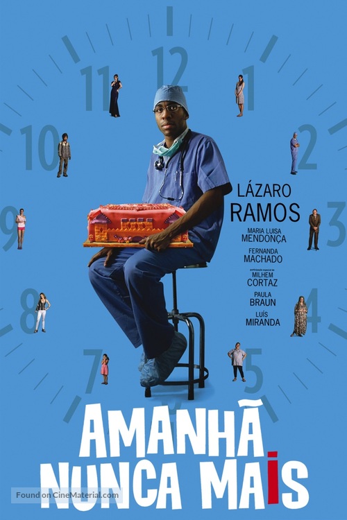 Amanh&atilde; Nunca Mais - Brazilian Movie Cover
