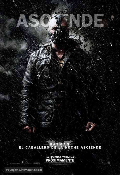 The Dark Knight Rises - Mexican Movie Poster