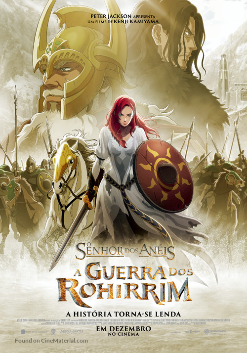 The Lord of the Rings: The War of the Rohirrim - Portuguese Movie Poster