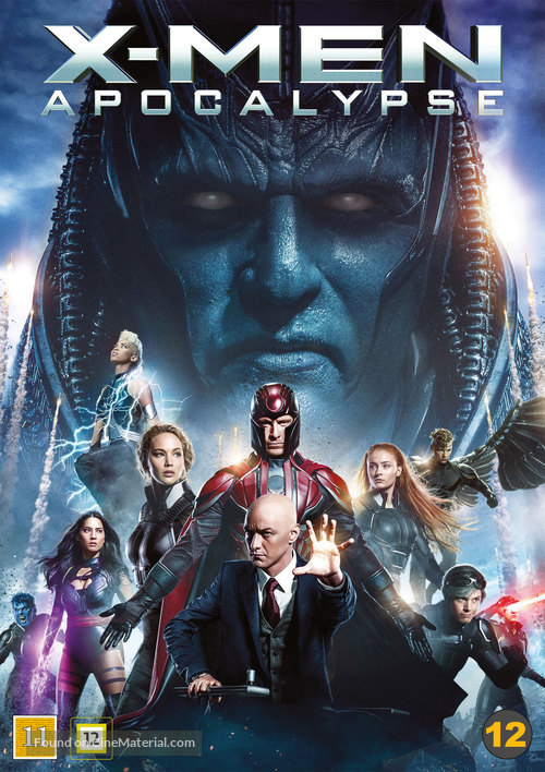 X-Men: Apocalypse - Danish Movie Cover