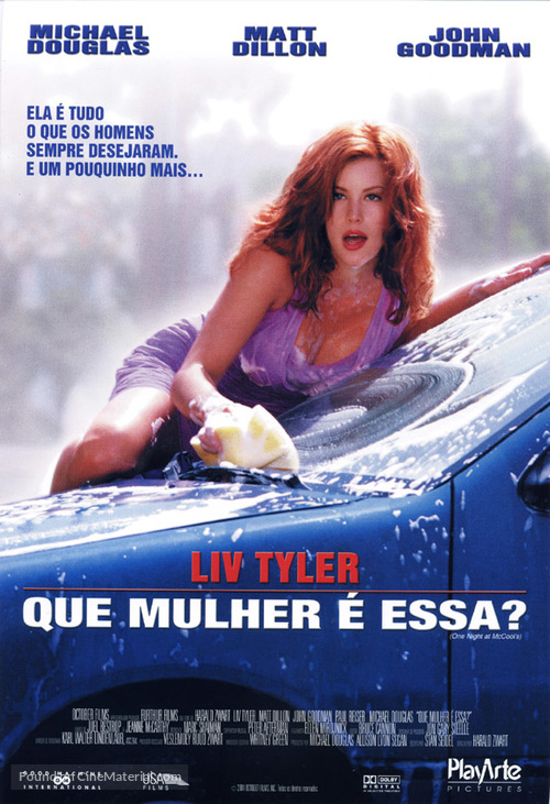One Night at McCool&#039;s - Brazilian Movie Poster
