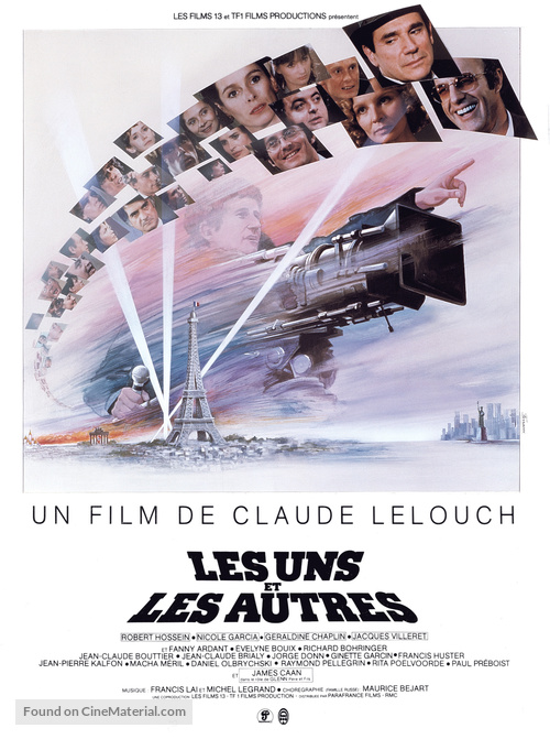 Les uns et les autres - French Movie Poster