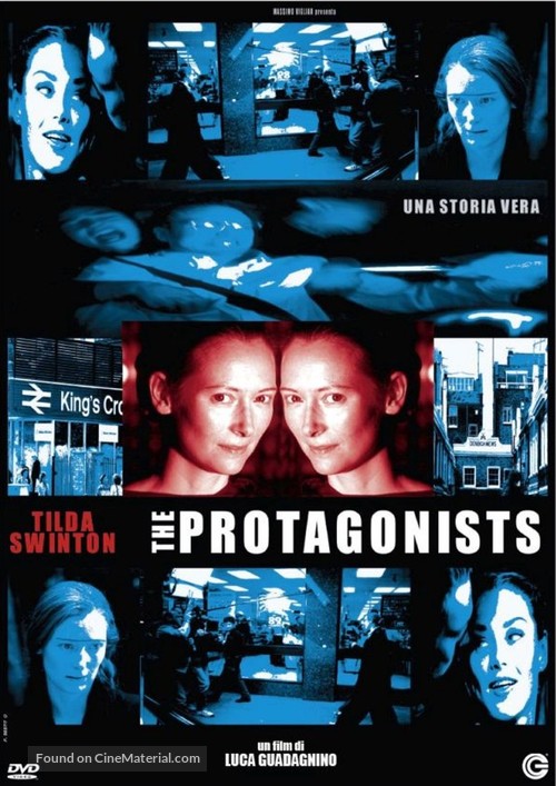 The Protagonists - Italian DVD movie cover