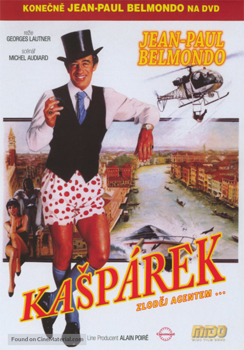 Le guignolo - Czech DVD movie cover