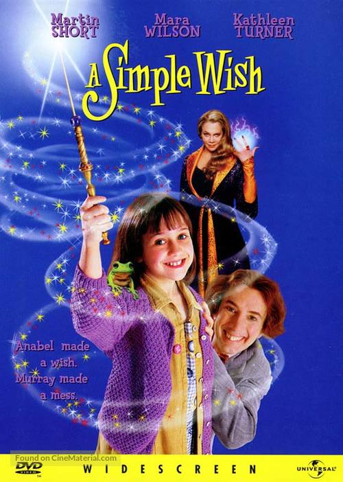 A Simple Wish - DVD movie cover