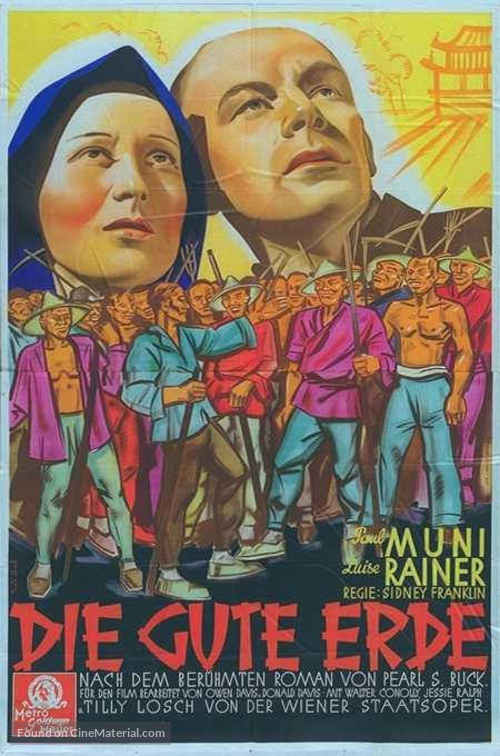 The Good Earth - German Movie Poster