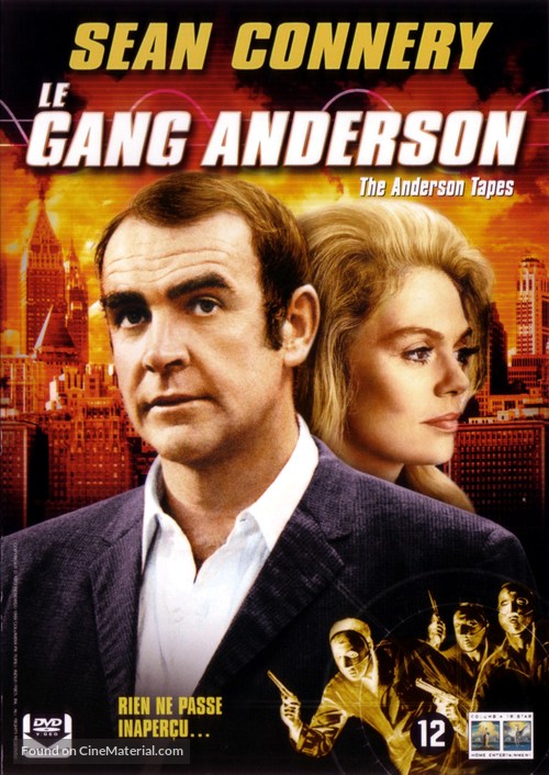 The Anderson Tapes - Dutch DVD movie cover