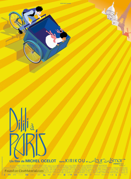 Dilili &agrave; Paris - French Movie Poster