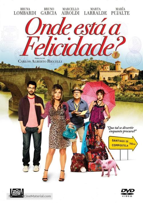 Onde est&aacute; a felicidade? - Brazilian DVD movie cover