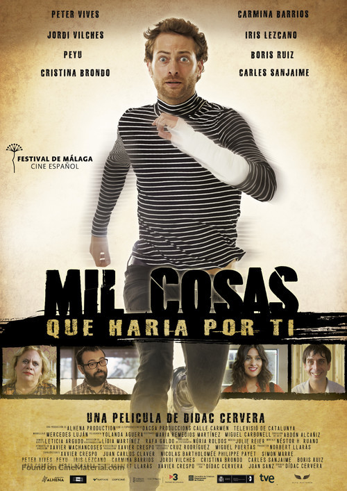 Mil coses que faria per tu - Spanish Movie Poster