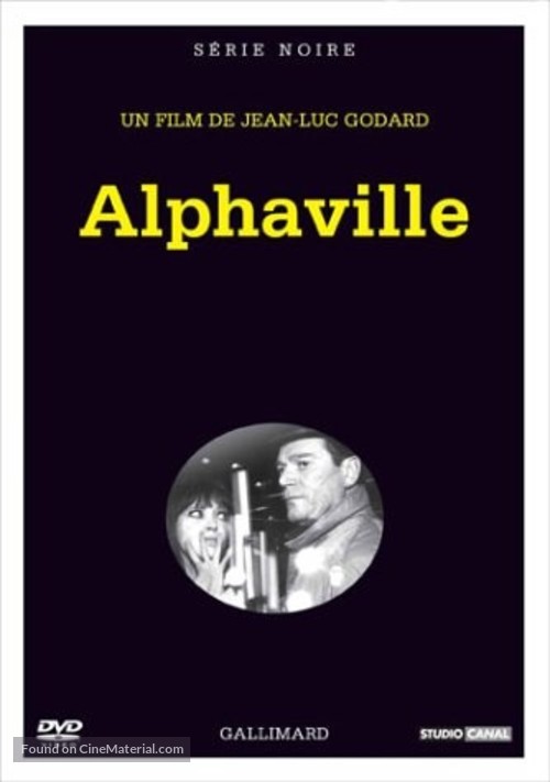 Alphaville, une &eacute;trange aventure de Lemmy Caution - French DVD movie cover