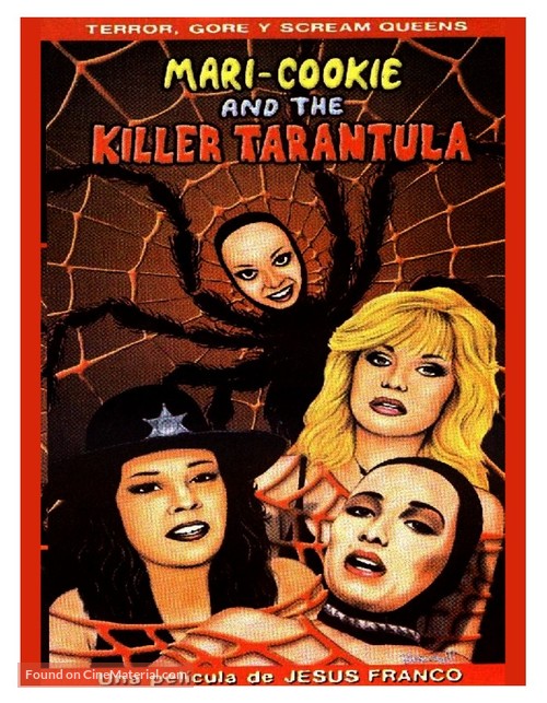 Mari-Cookie and the Killer Tarantula in 8 Legs to Love You - DVD movie cover