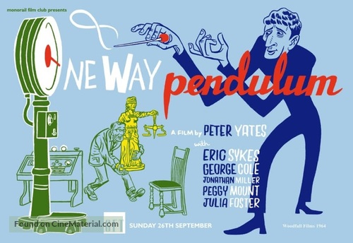 One Way Pendulum - British Movie Poster