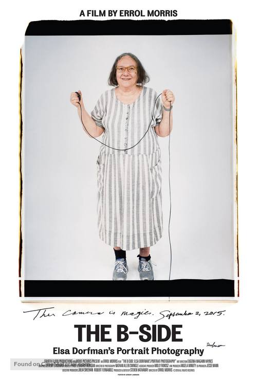 The B-Side: Elsa Dorfman&#039;s Portrait Photography - Movie Poster