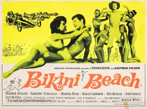 Bikini Beach - British Movie Poster